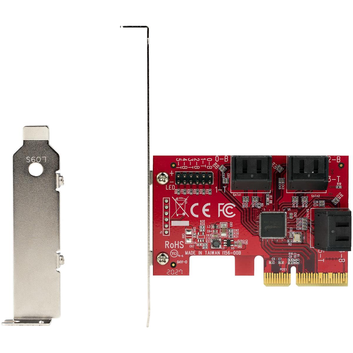 SATA PCIE CARD - 6 PORT (6GBPS) thumbnail