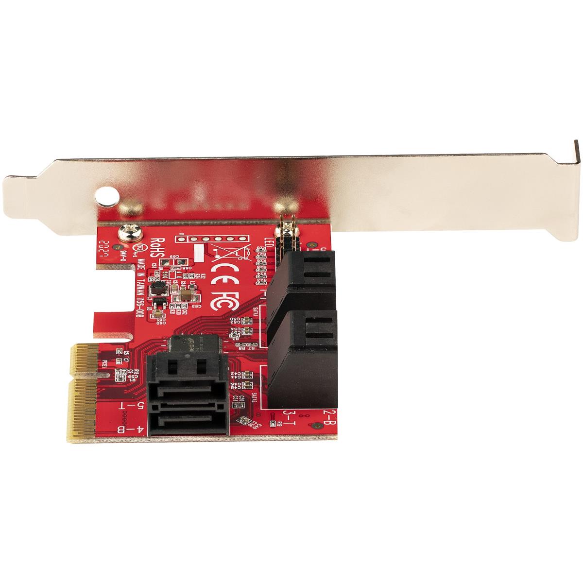 SATA PCIE CARD - 6 PORT (6GBPS) thumbnail