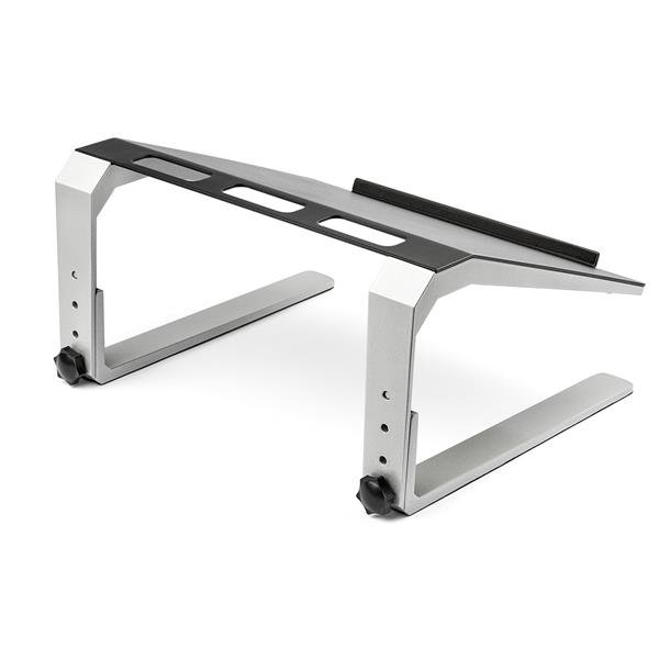 Adjustable Laptop Stand - Heavy Duty Steel & Aluminum - 3 Height Settings - Tilted - Ergonomic Laptop Riser for Desk (LTSTND) - Notebook stand - desktop - 17