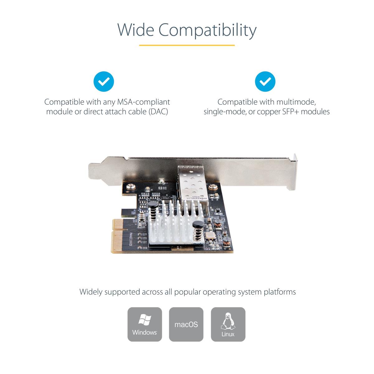 Sfp+ Card 10 Gbps (us) Fiber Copper & Dac - Open Sfp+ (us) thumbnail