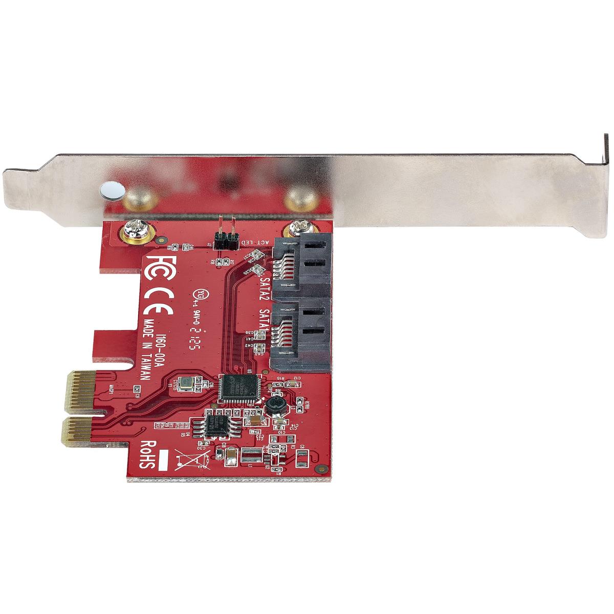 SATA PCIE CARD 2 PORT NO-RAID thumbnail