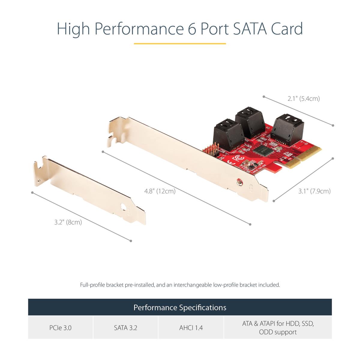 SATA PCIE CARD 2 PORT NO-RAID thumbnail