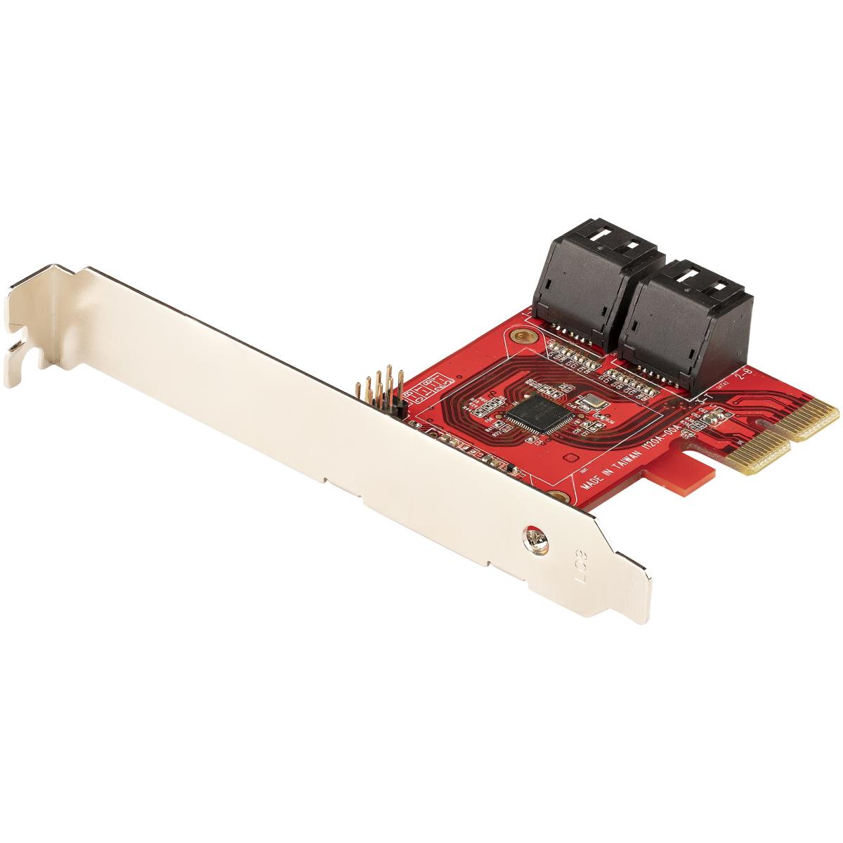 SATA PCIE CARD - 4 PORT (6GBPS) thumbnail