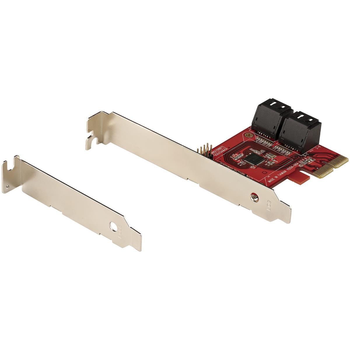 SATA PCIE CARD - 4 PORT (6GBPS) thumbnail