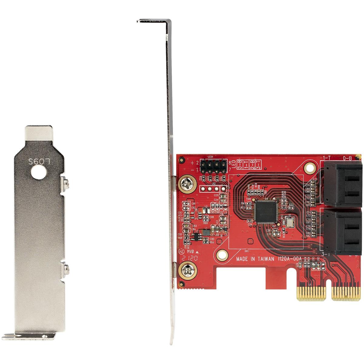 SATA PCIE CARD - 4 PORT (6GBPS) thumbnail