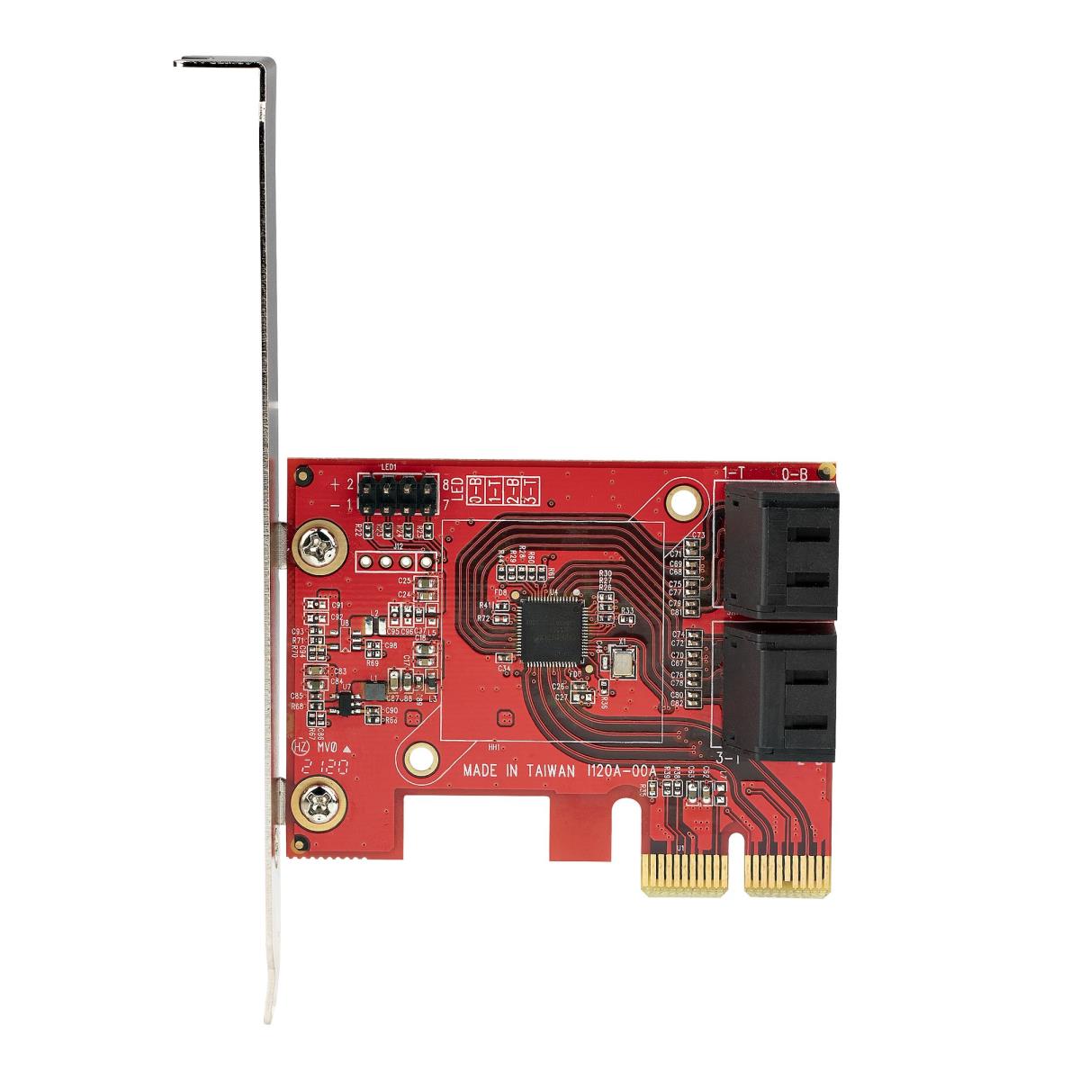 SATA PCIE CARD - 4 PORT (6GBPS) thumbnail