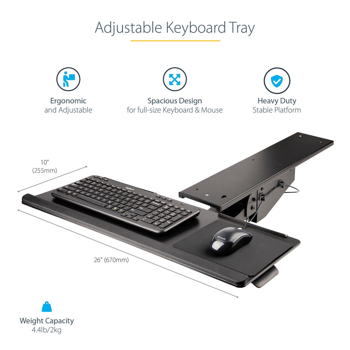 UNDER DESK KEYBOARD TRAY thumbnail
