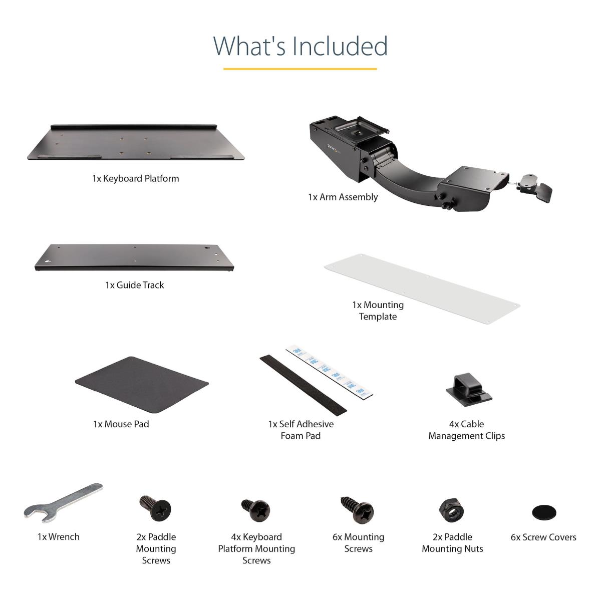 UNDER DESK KEYBOARD TRAY thumbnail
