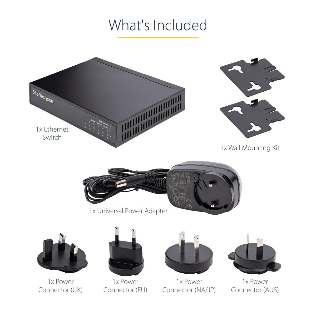 UNMANAGED 2.5G SWITCH 5 PORT - thumbnail