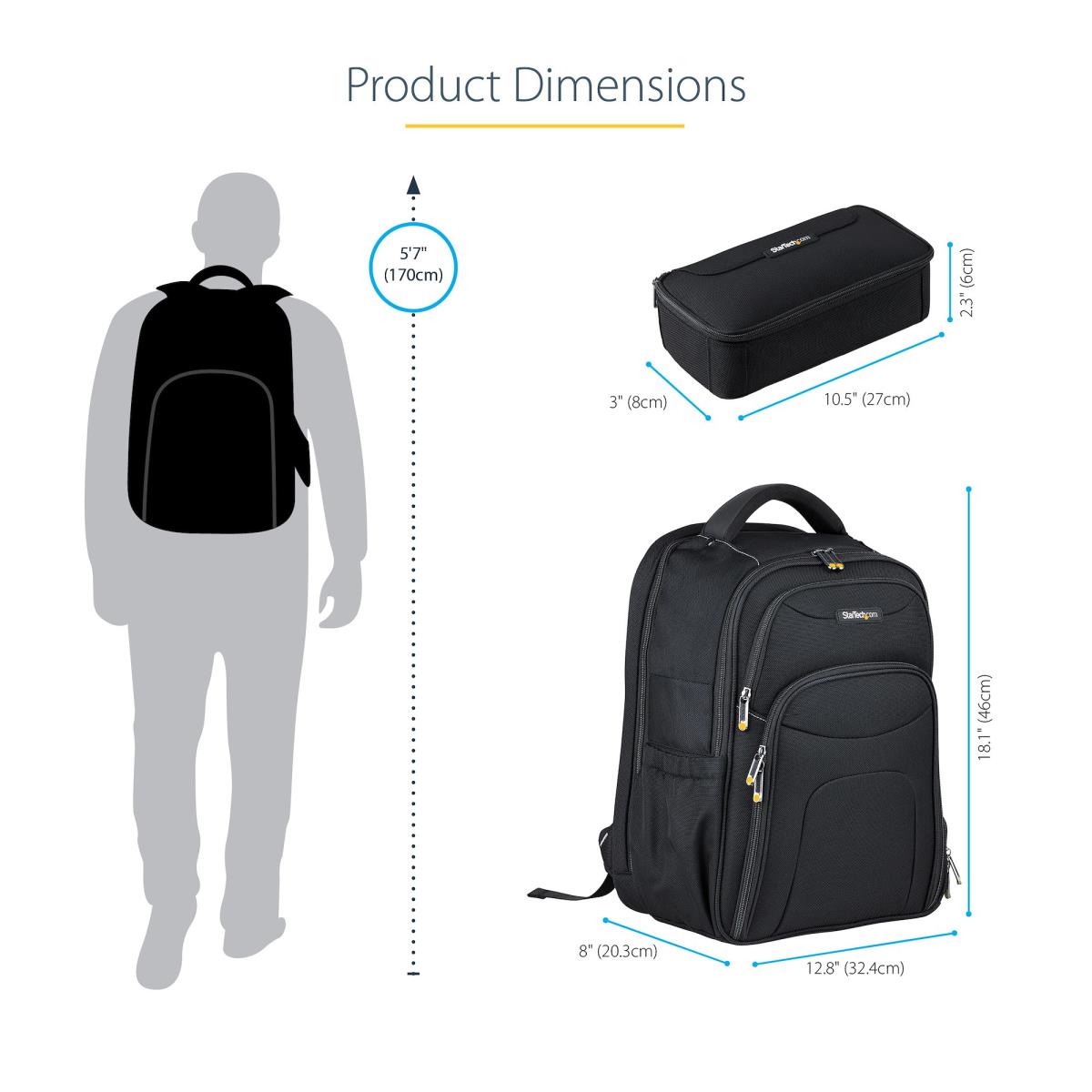 17.3IN LAPTOP BACKPACK W/ CASE thumbnail