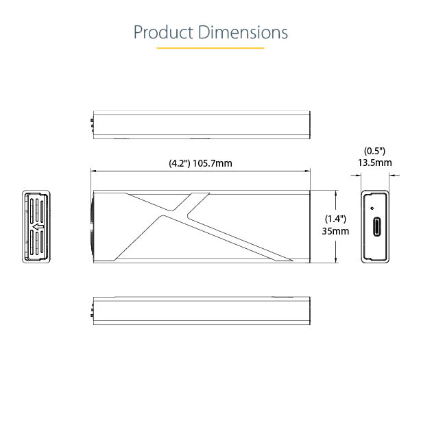 STARTECH.COM USB-C 10GBPS TO thumbnail