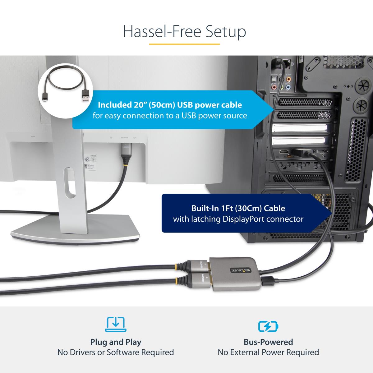 DP HDMI MULTI MONITOR ADAPTER thumbnail