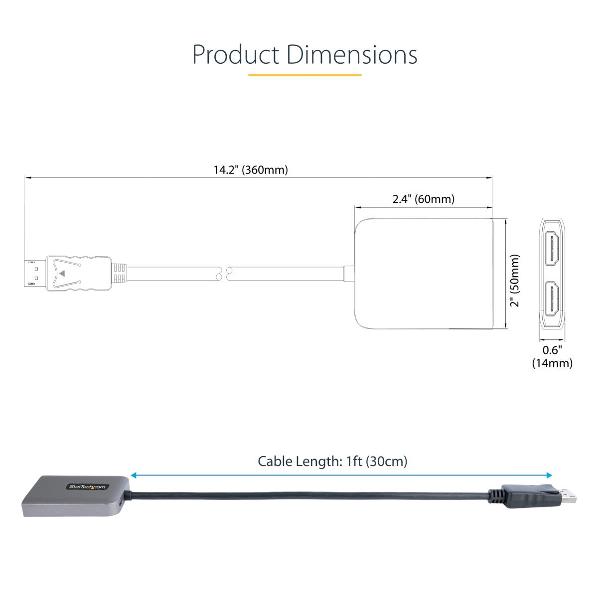 DP HDMI MULTI MONITOR ADAPTER thumbnail