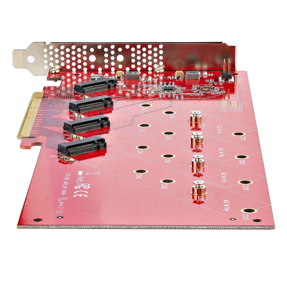 QUAD M.2 PCIE SSD ADAPTER CARD thumbnail