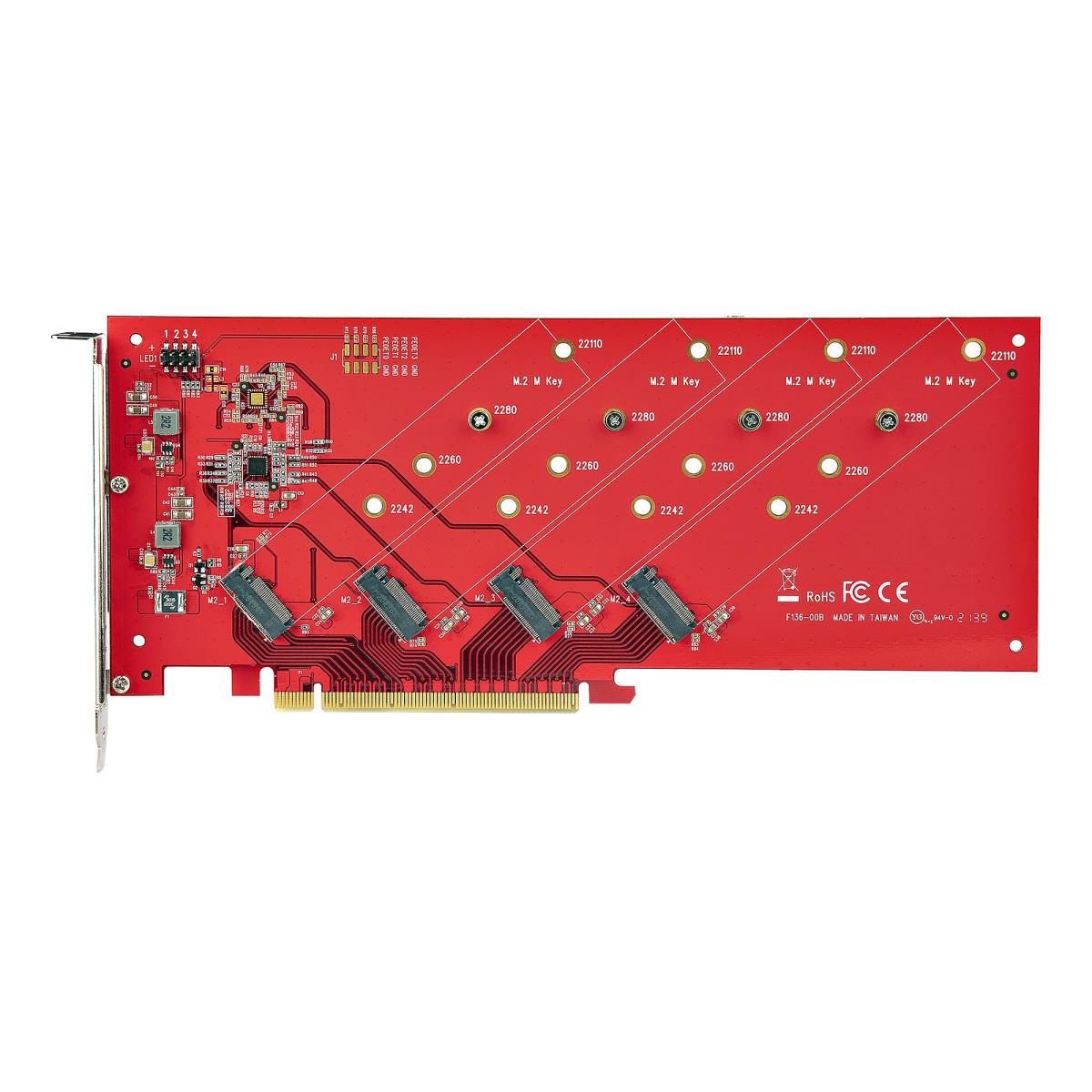 QUAD M.2 PCIE SSD ADAPTER CARD thumbnail