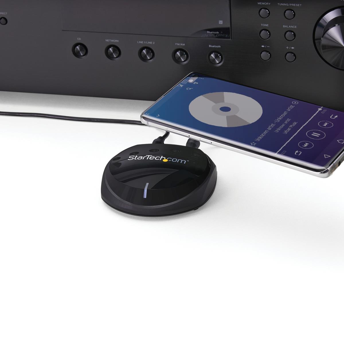 Bluetooth 5.0 Audio Receiver With Nfc - Bluetooth Wireless Audio Adapter Bt 5.0 - 20m thumbnail