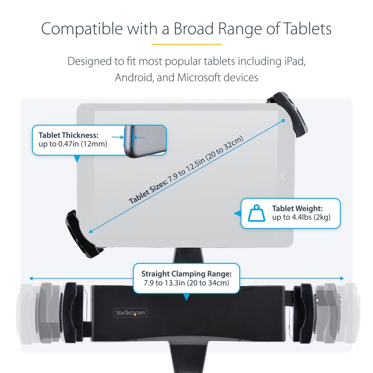 VESA MOUNT ADAPTER FOR TABLET - thumbnail