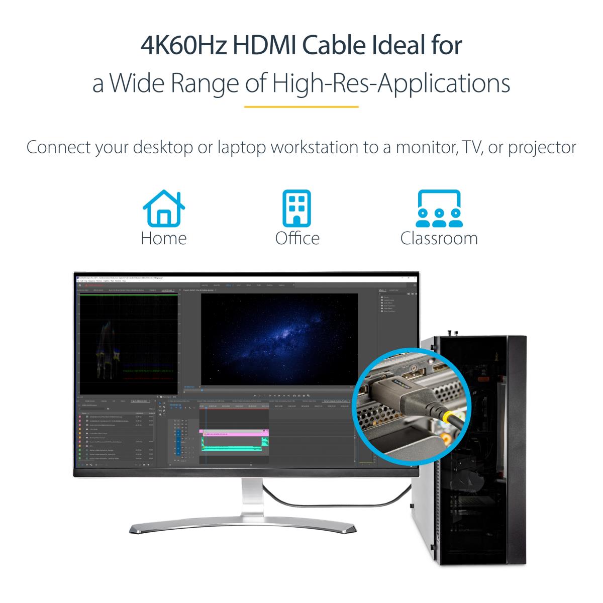 16FT HDMI 2.0 CABLE HDMI CABLE thumbnail