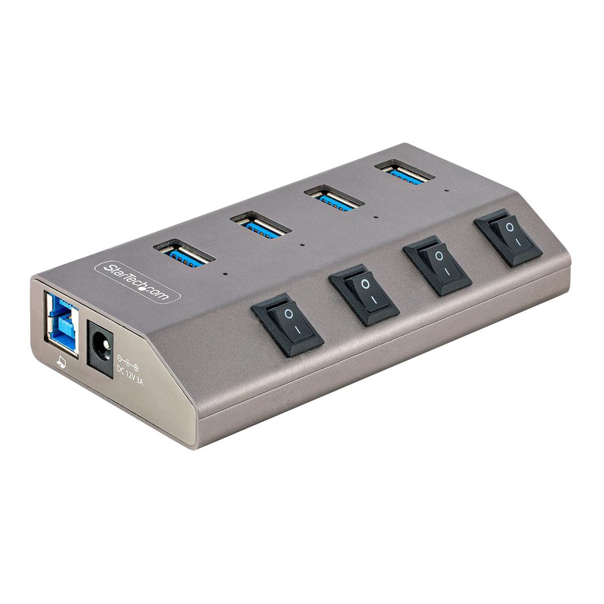 4-PORT SELF-POWERED USB-C HUB thumbnail