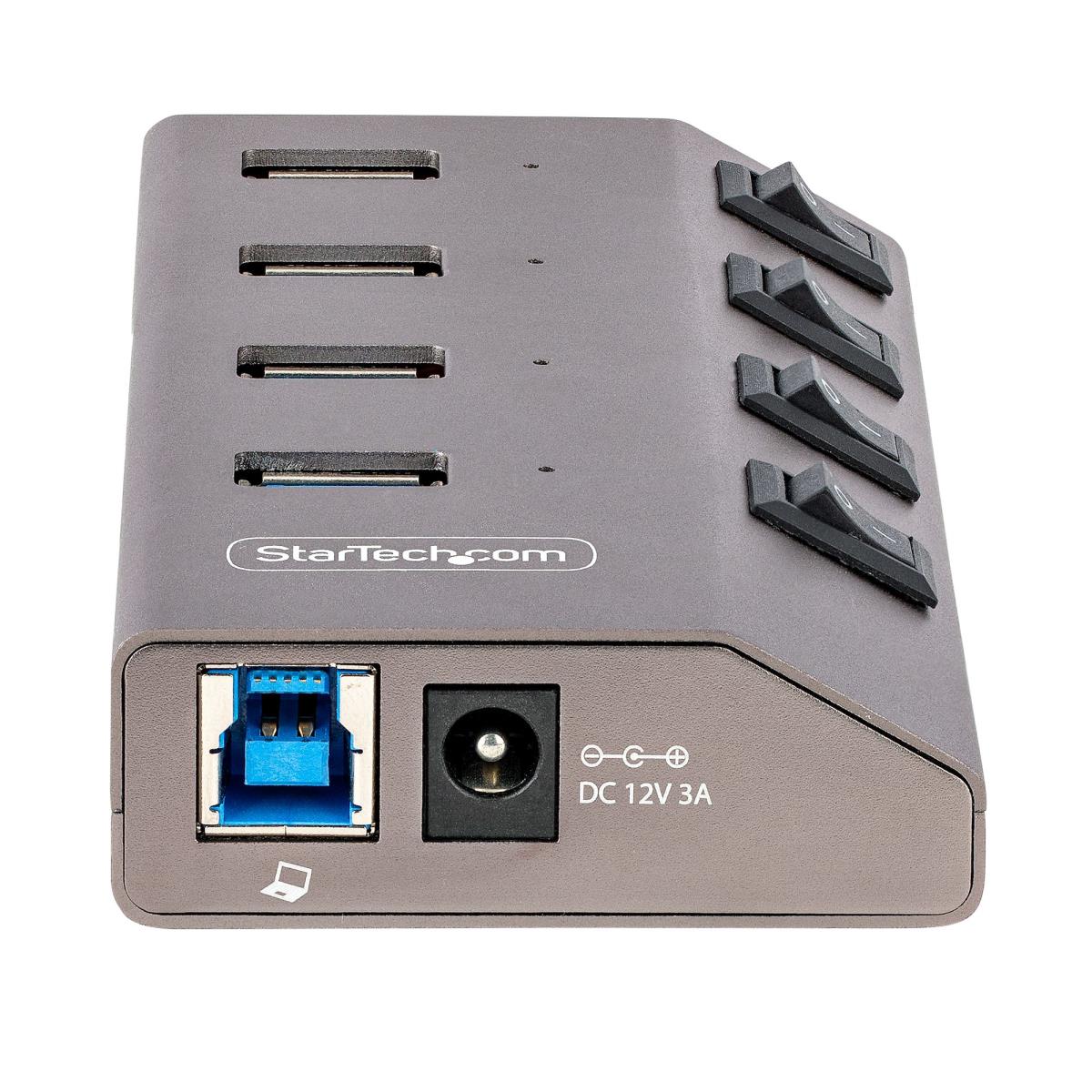 4-PORT SELF-POWERED USB-C HUB thumbnail