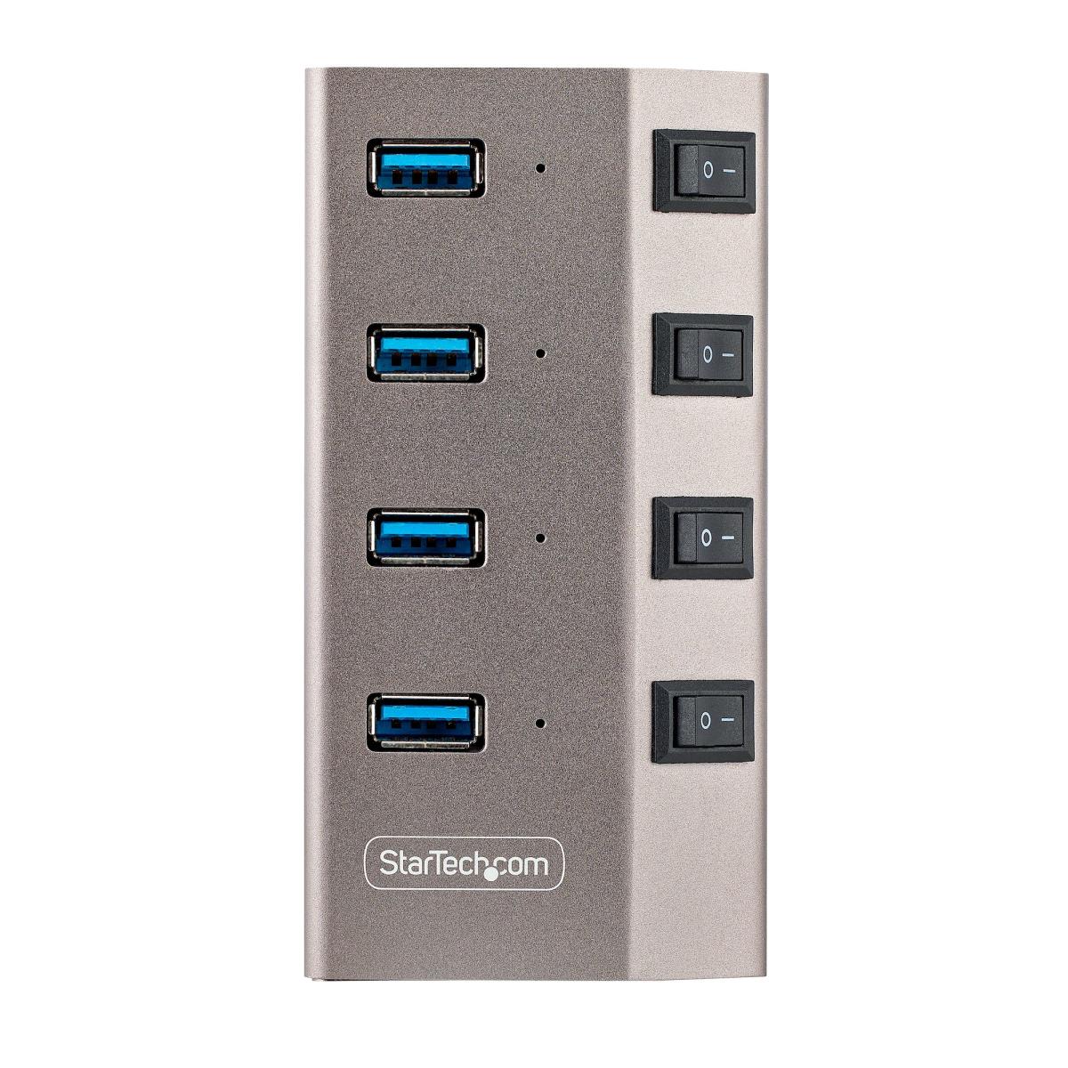 4-PORT SELF-POWERED USB-C HUB thumbnail