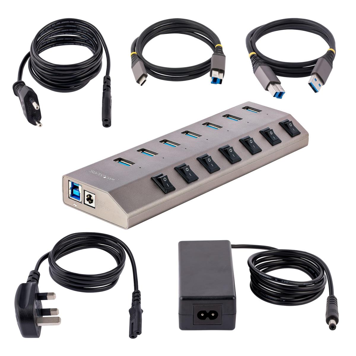 7-PORT SELF-POWERED USB-C HUB thumbnail