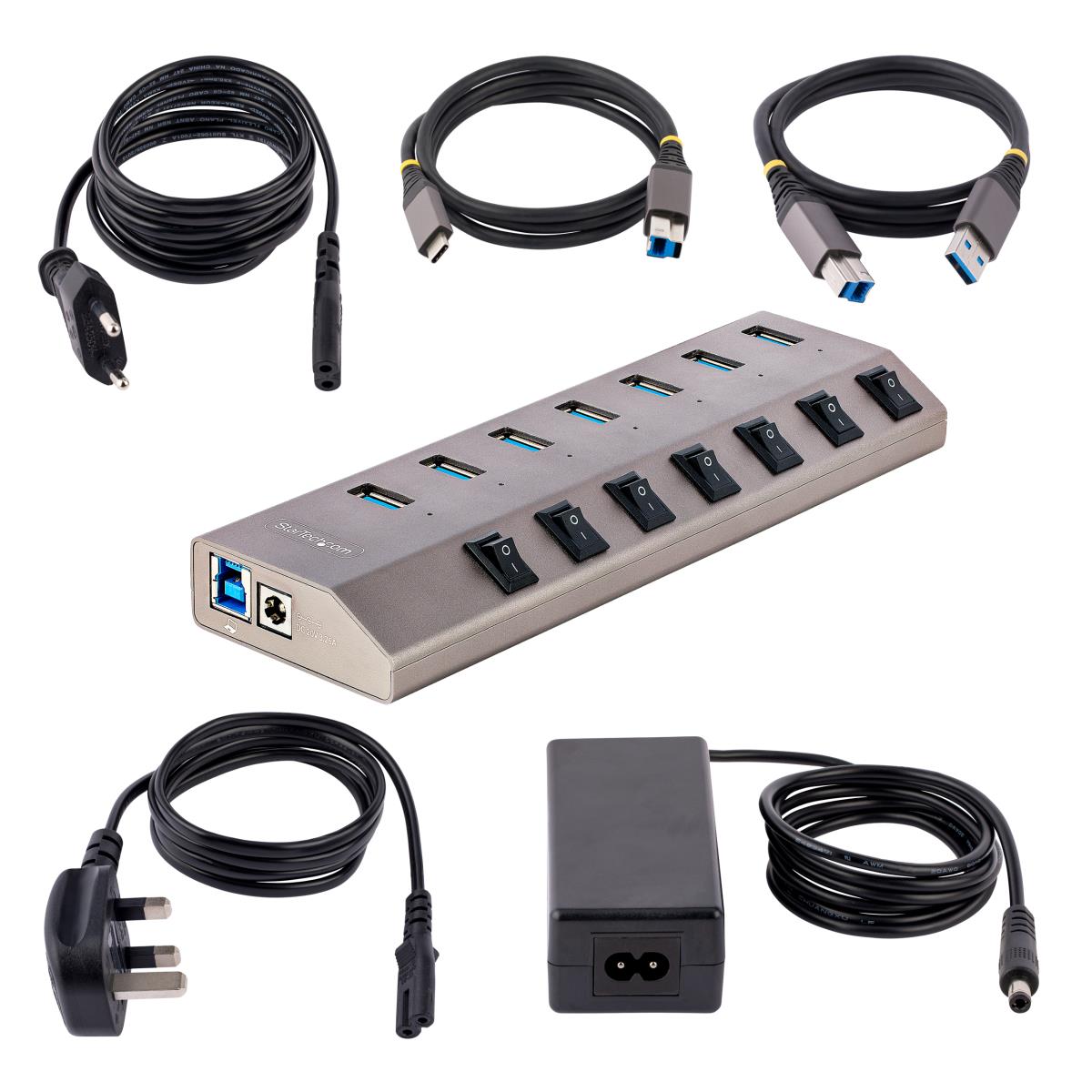 7-PORT SELF-POWERED USB-C HUB thumbnail