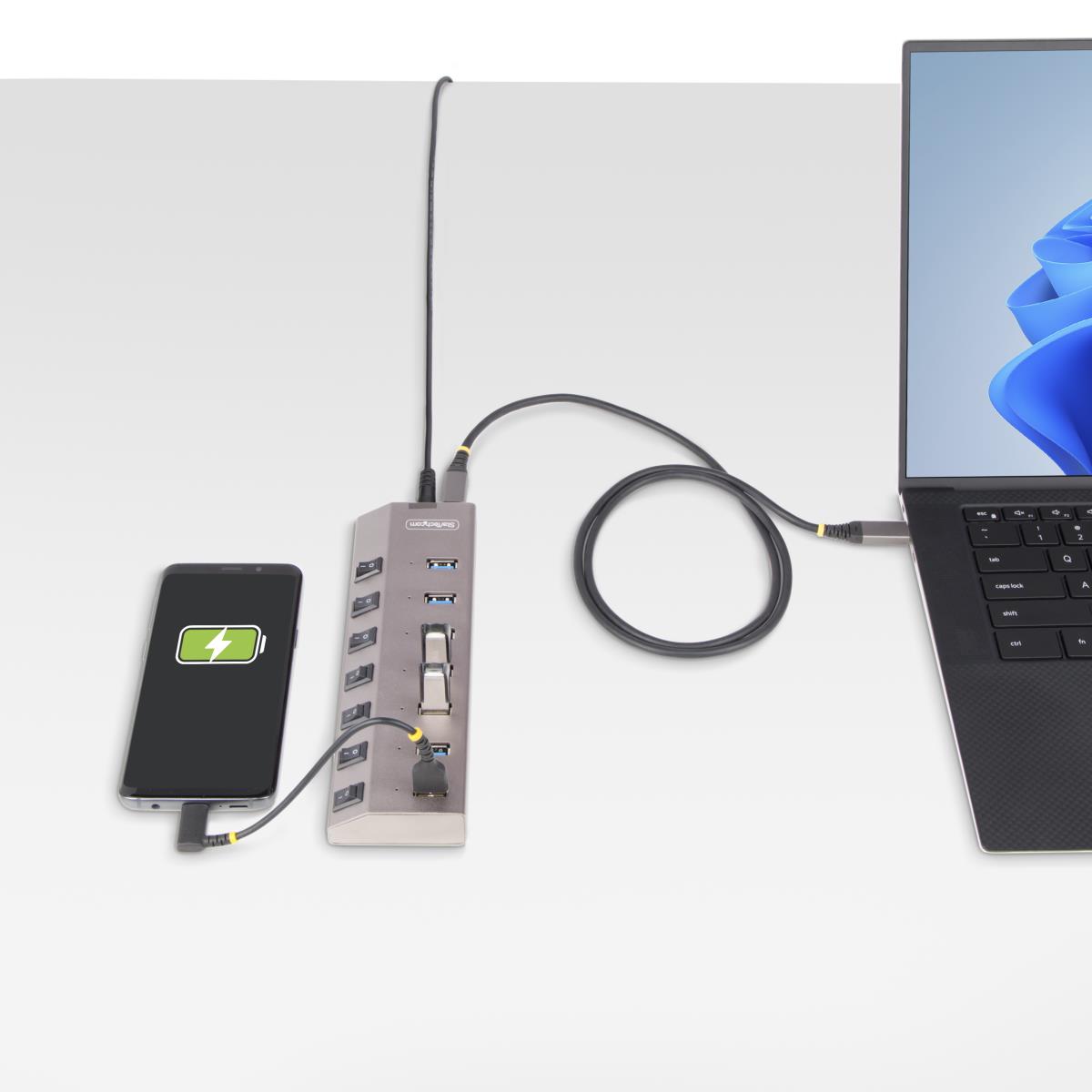 7-PORT SELF-POWERED USB-C HUB thumbnail