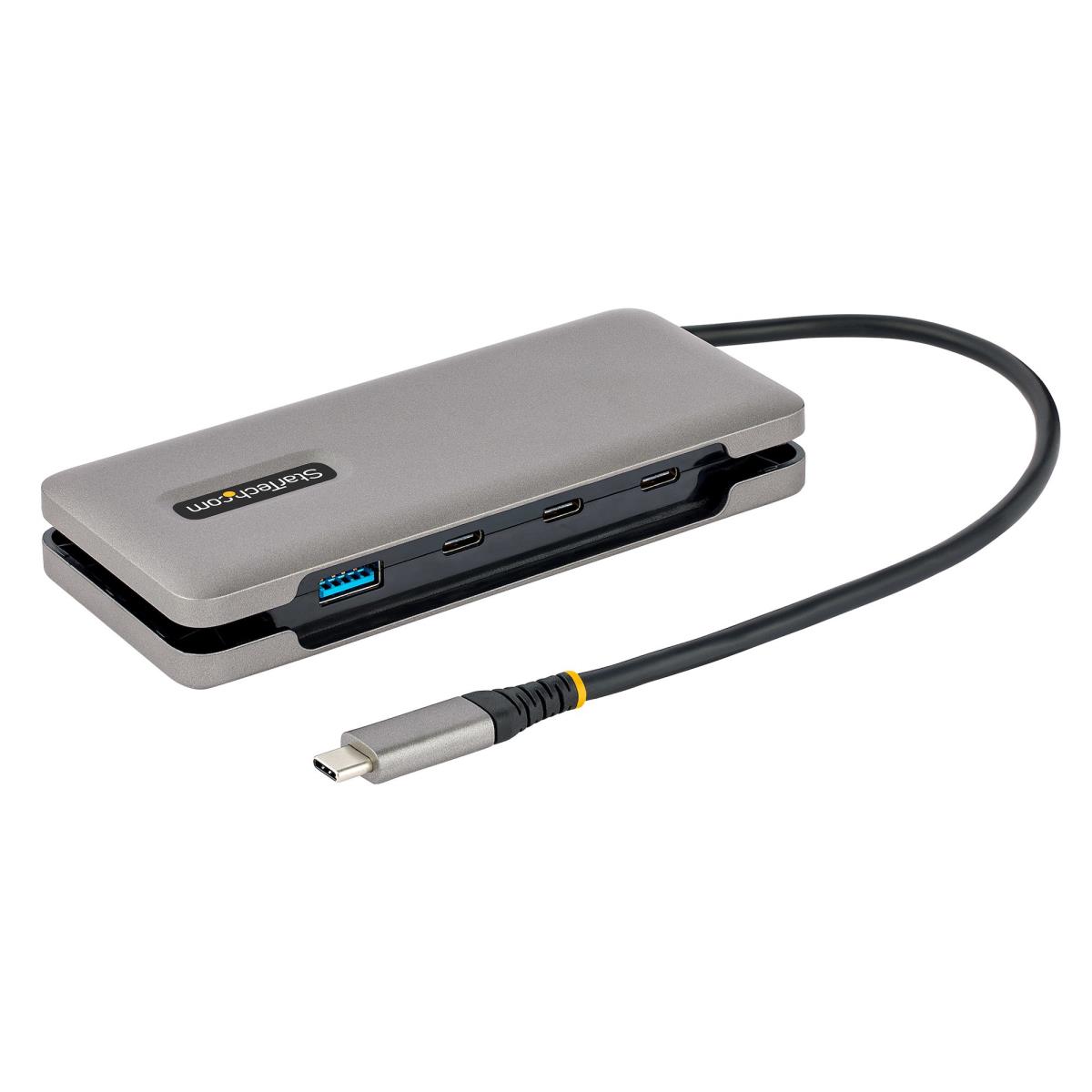 4-PORT USB-C HUB - 1X USB-A 3X thumbnail