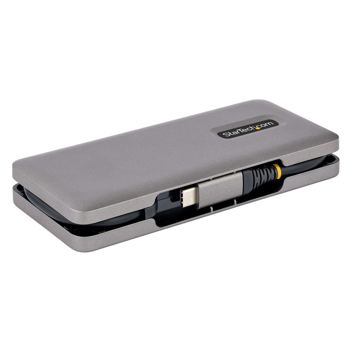 4-PORT USB-C HUB - 1X USB-A 3X thumbnail