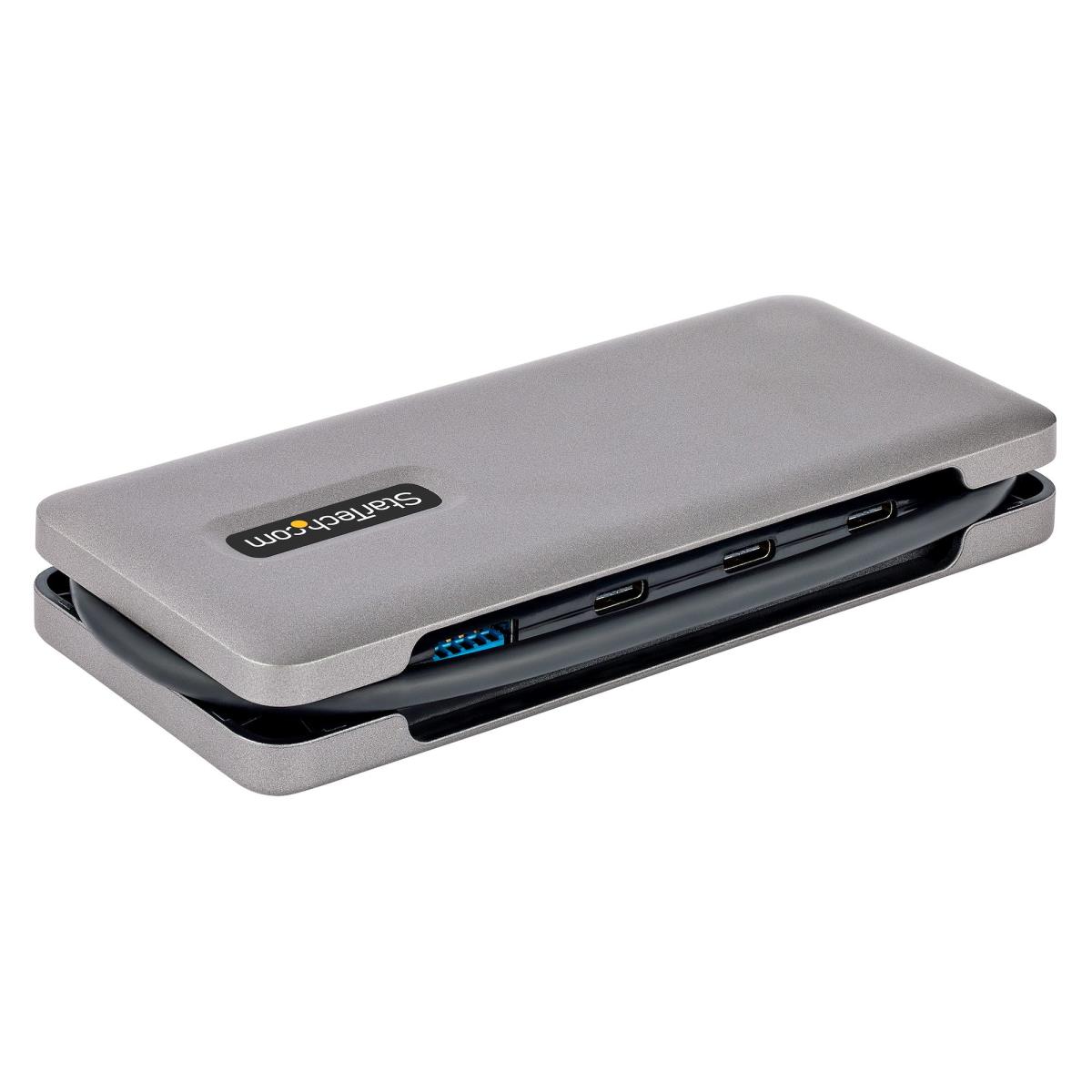 4-PORT USB-C HUB - 1X USB-A 3X thumbnail