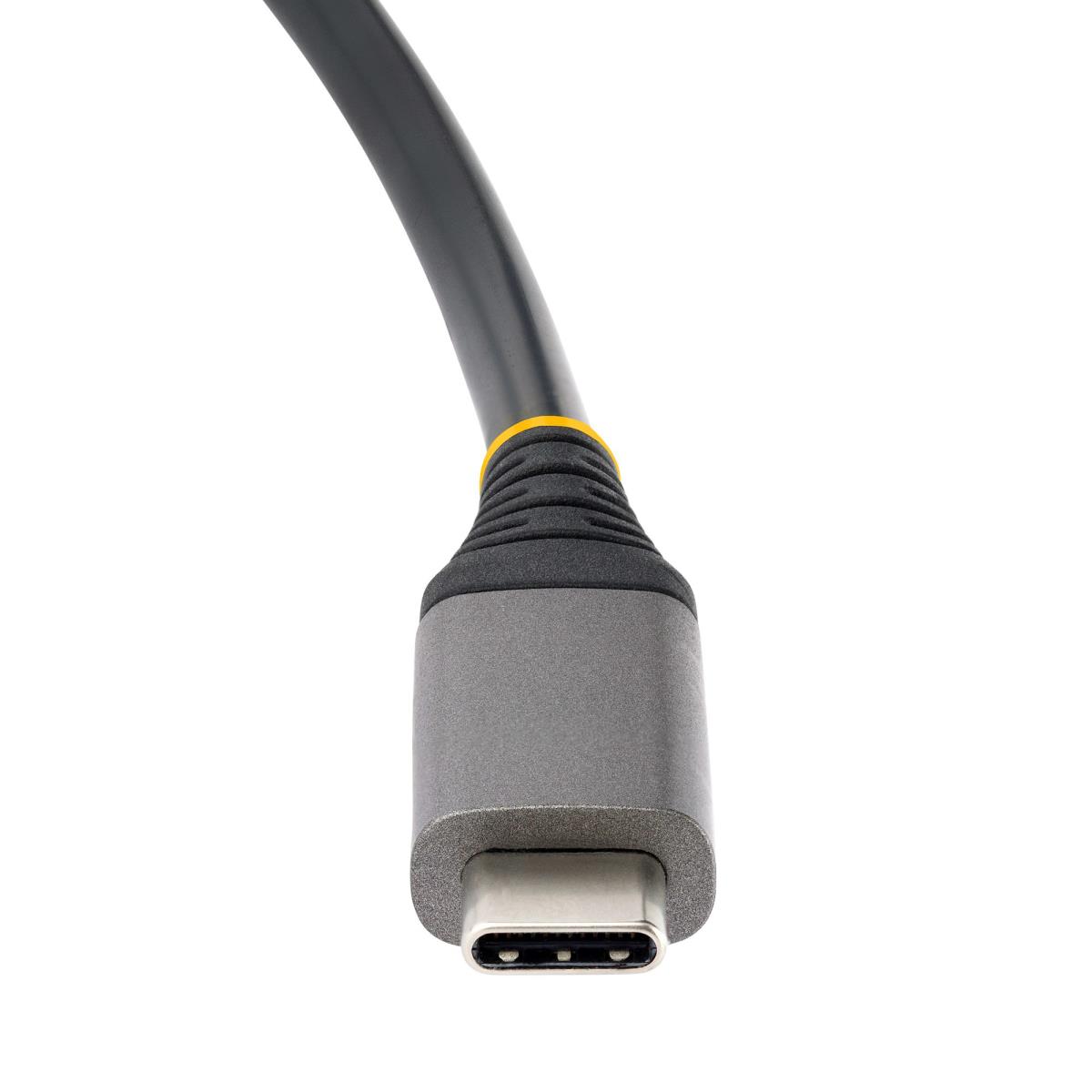 4-PORT USB-C HUB - 1X USB-A 3X thumbnail