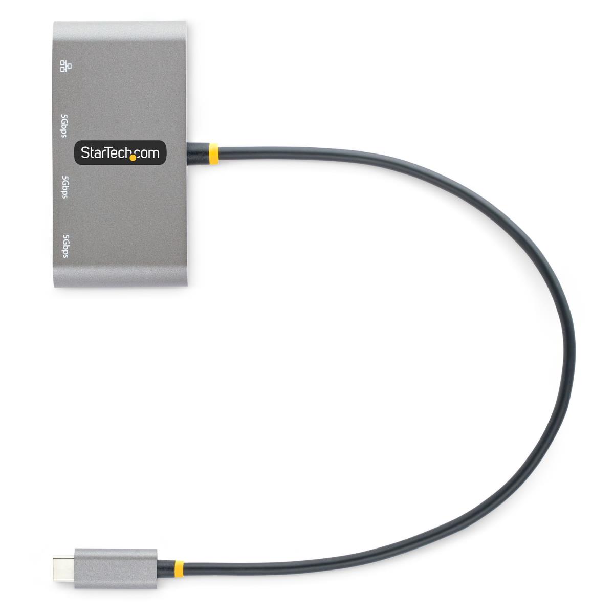 3 PORT USB C HUB WITH ETHERNET thumbnail