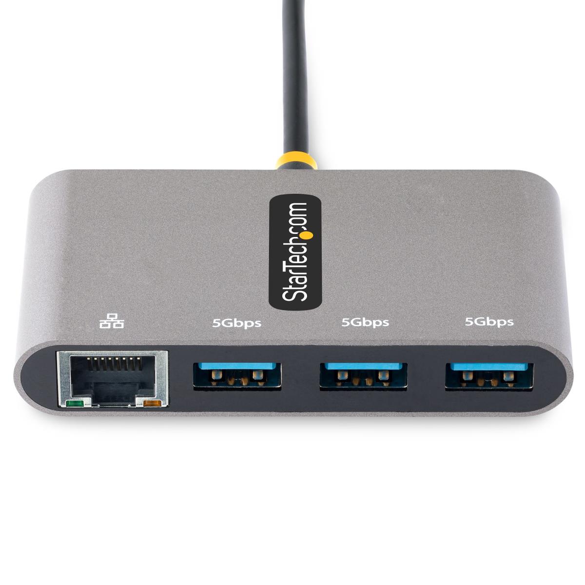 3 PORT USB C HUB WITH ETHERNET thumbnail