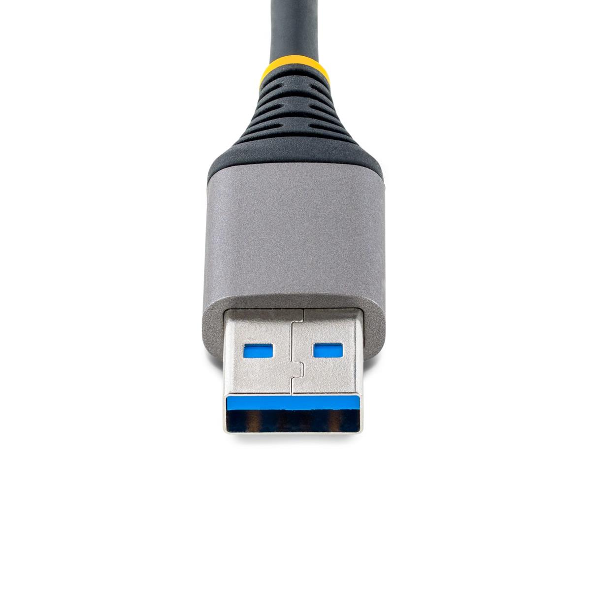 3-PORT USB HUB W/ GBE PORTABLE thumbnail