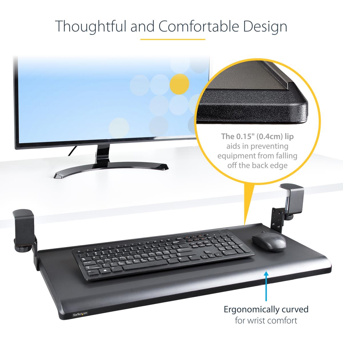 UNDER-DESK KEYBOARD TRAY - thumbnail