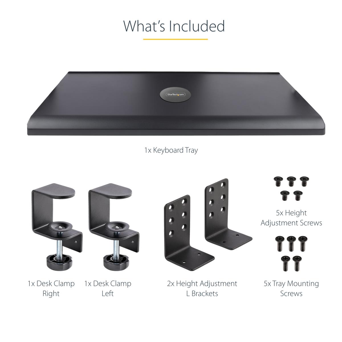 UNDER-DESK KEYBOARD TRAY - thumbnail