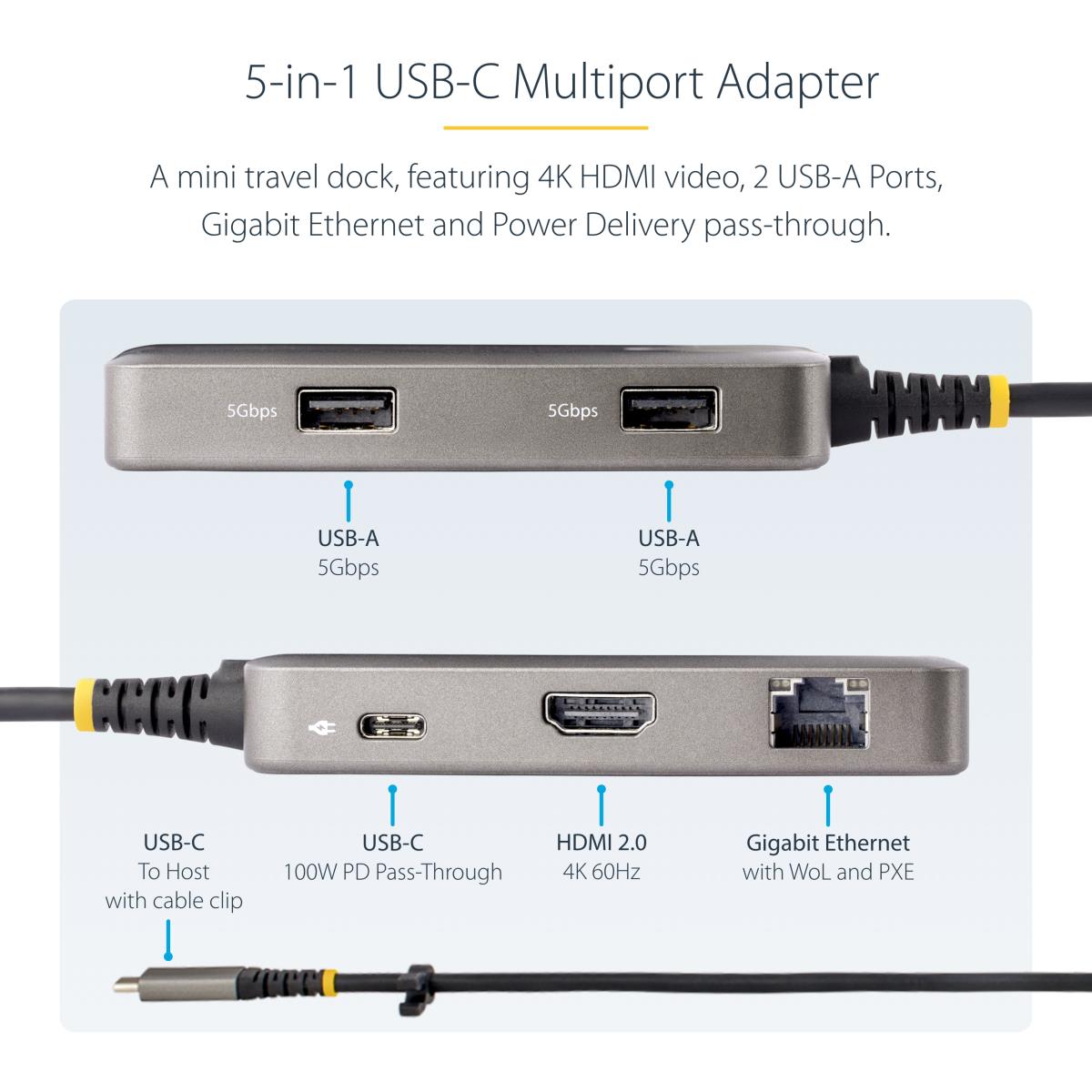 USB-C MULTIPORT ADAPTER - 4K thumbnail