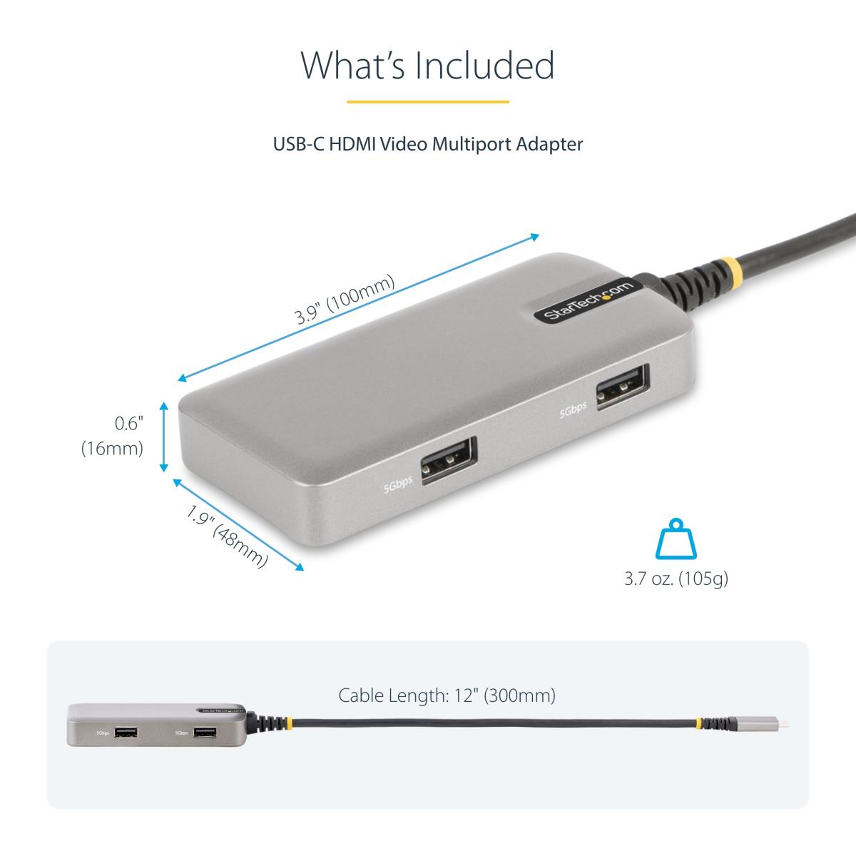 USB-C MULTIPORT ADAPTER - 4K thumbnail