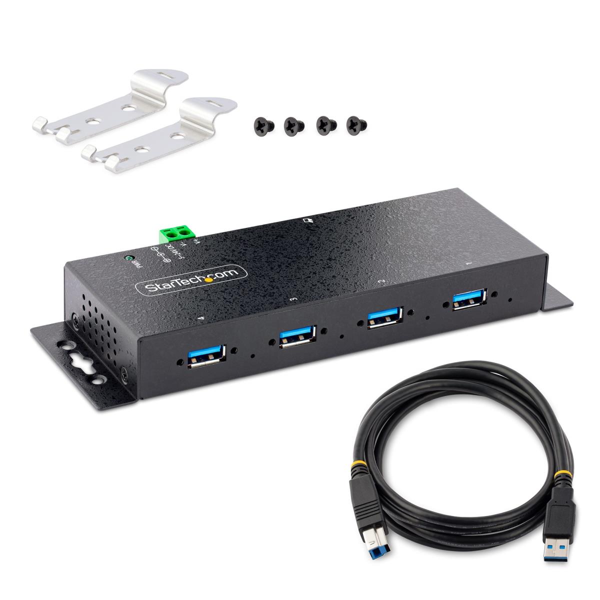 4-PORT INDUSTRIAL USB HUB 5GBPS thumbnail