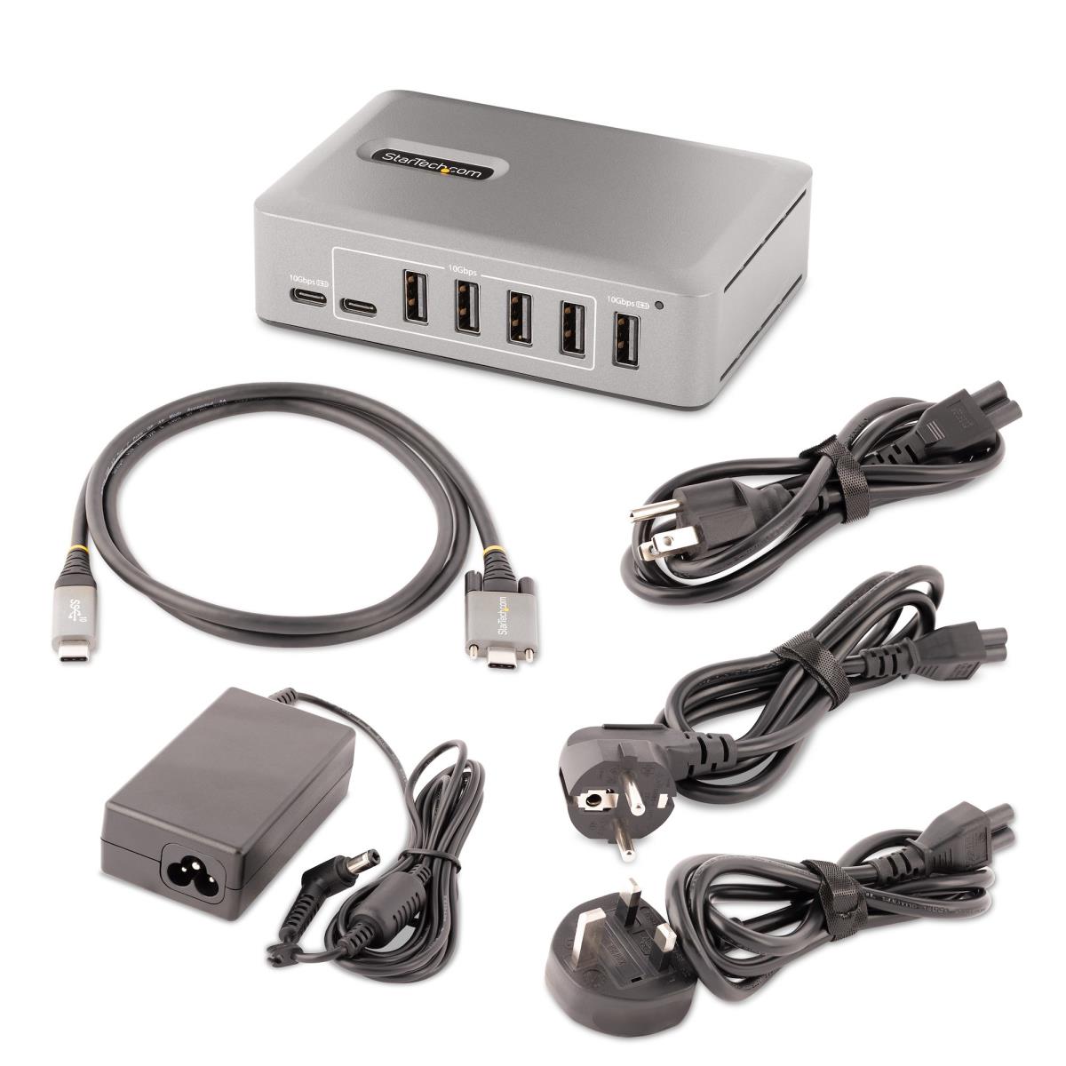 10-PORT USB-C HUB SELF-POWERED thumbnail