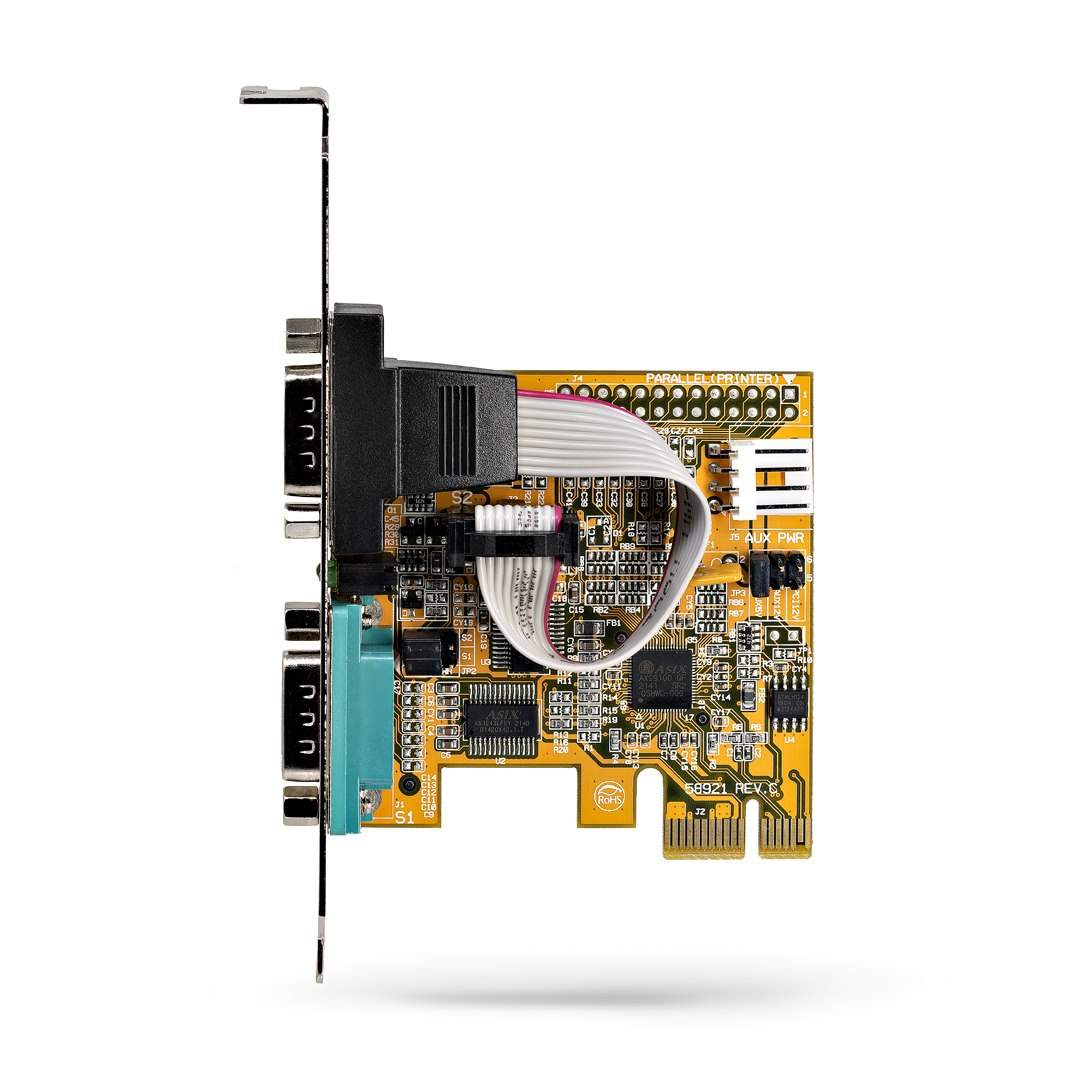 PCIE DUAL SERIAL PORT CARD - thumbnail