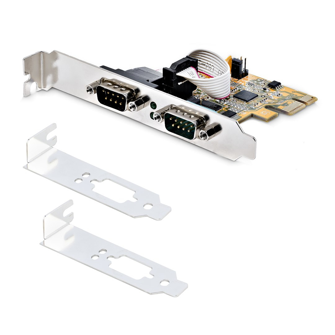 PCIE DUAL SERIAL PORT CARD - thumbnail