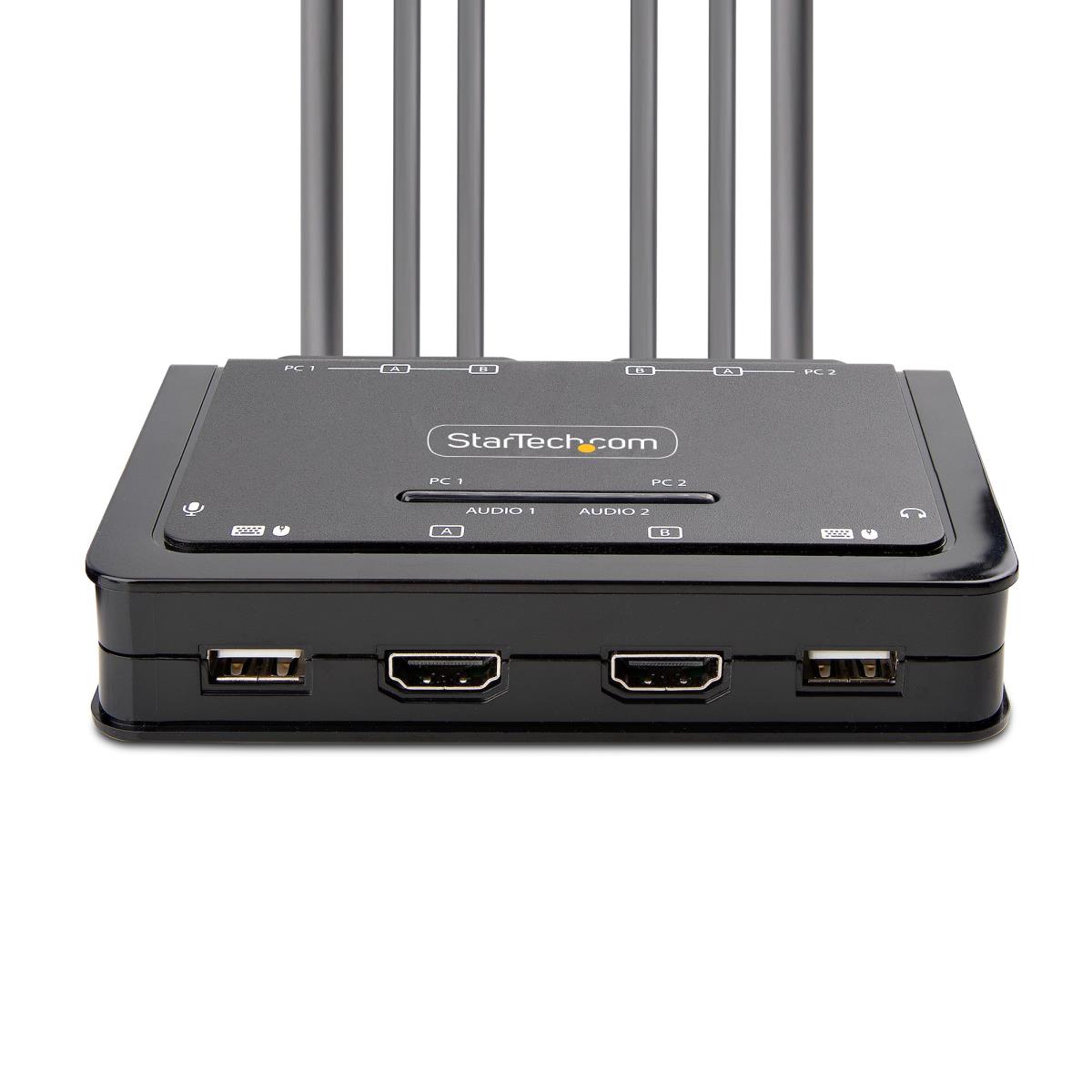 2-PORT COMPACT 4K KVM SWITCH thumbnail
