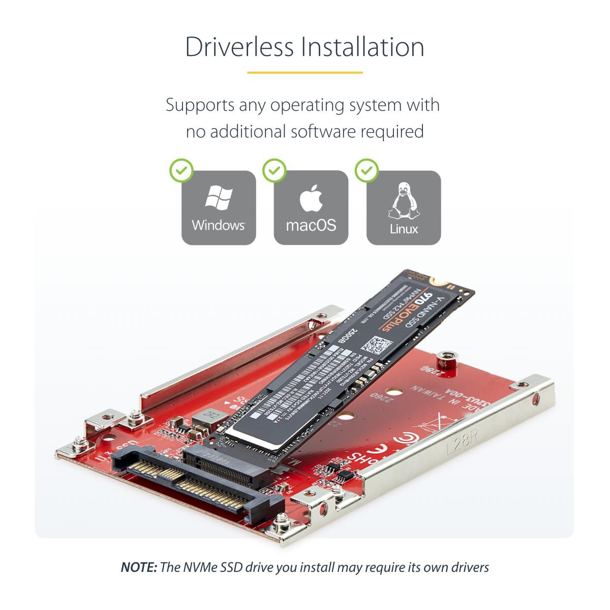 M.2 TO U.3 ADAPTER/CONVERTER thumbnail
