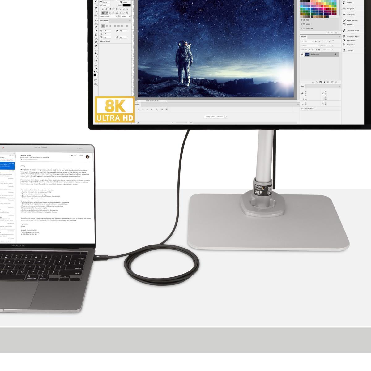 6FT THUNDERBOLT 4 CABLE thumbnail