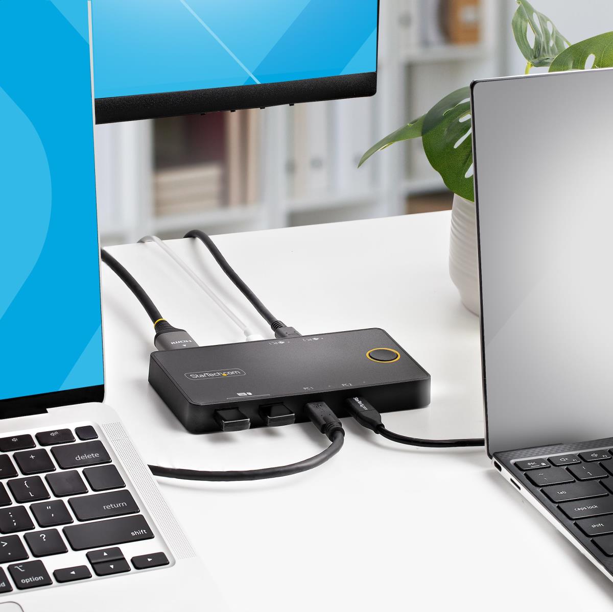 USB-C KVM SWITCH 4K 60HZ -DUAL thumbnail
