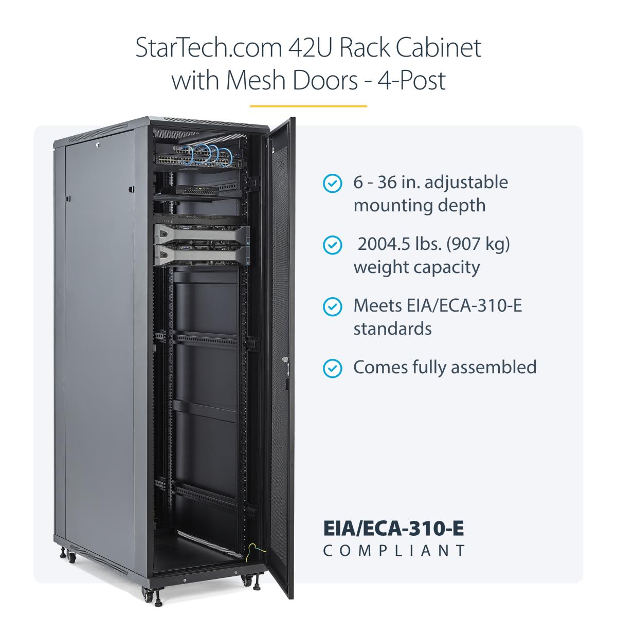EQUIPMENT RACK CABINET - 42U - thumbnail