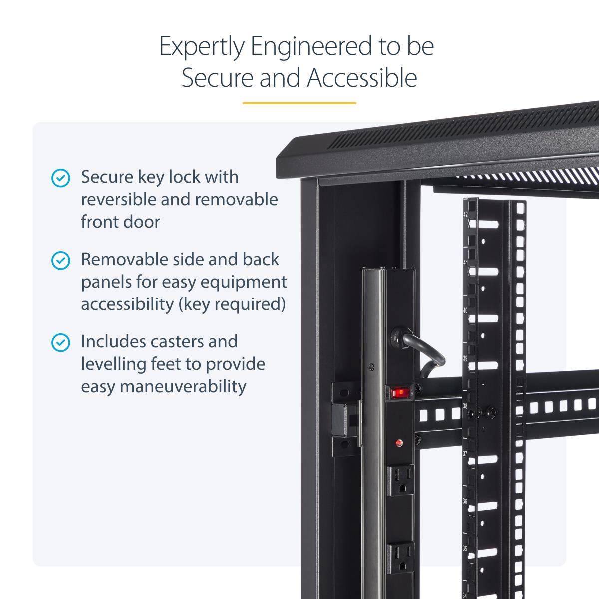 EQUIPMENT RACK CABINET - 42U - thumbnail