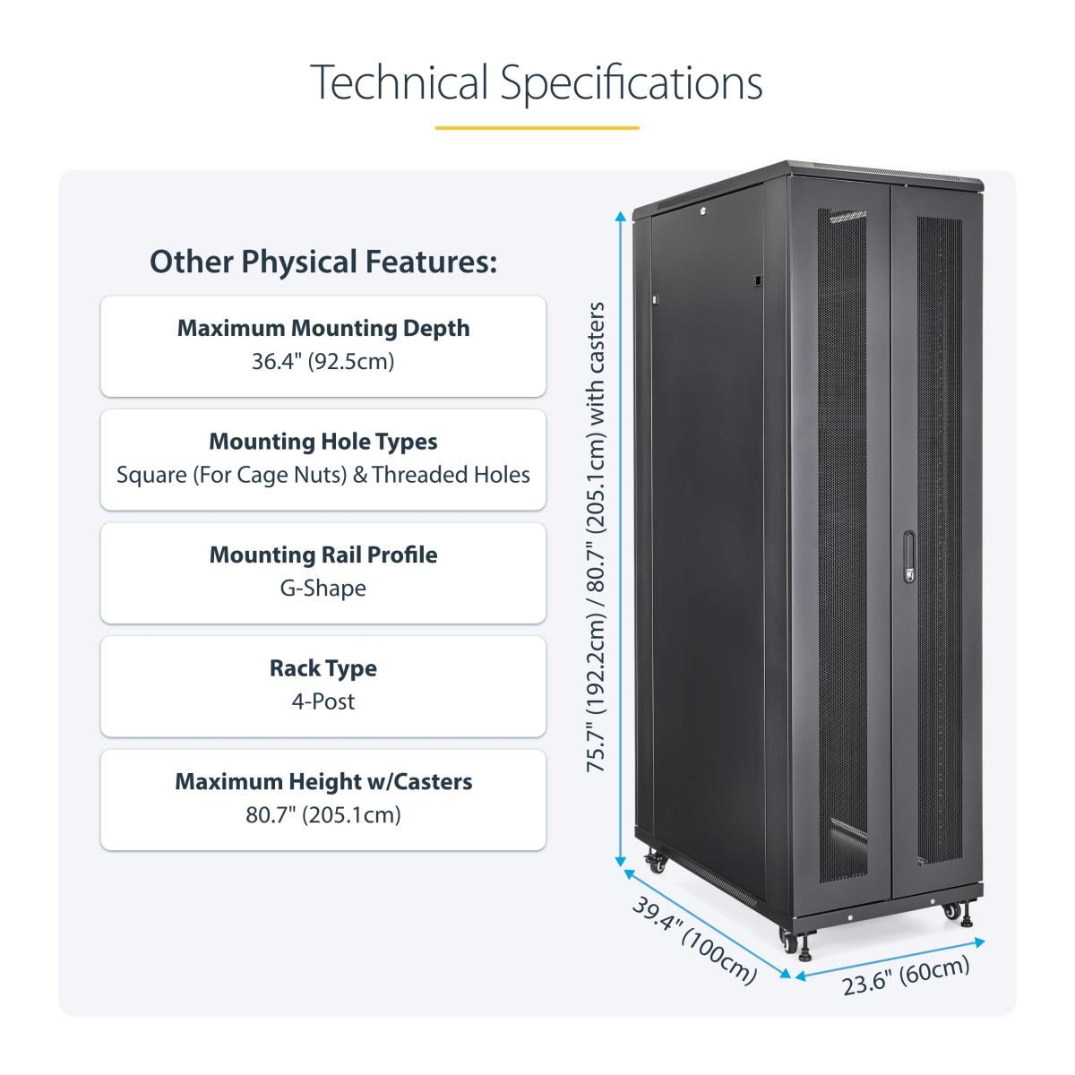 EQUIPMENT RACK CABINET - 42U - thumbnail